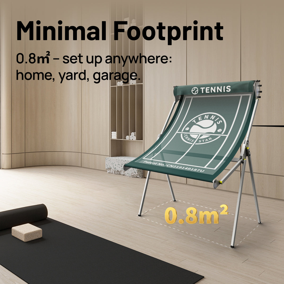 Tennis Practice Rebounder Net ตาข่ายฝึกซ้อมเทนนิส