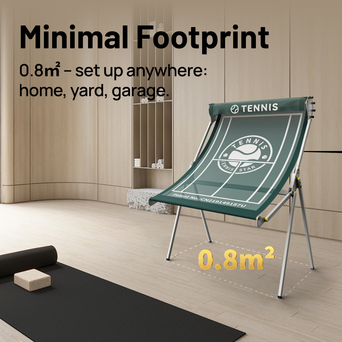 Tennis Practice Rebounder Net ตาข่ายฝึกซ้อมเทนนิส