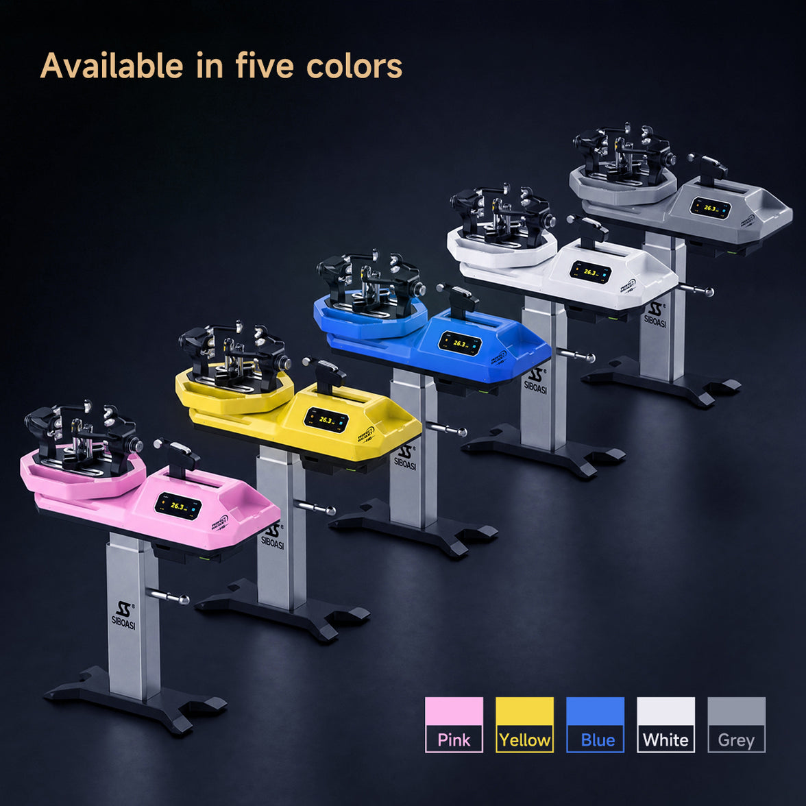 Lairtpow H6 เครื่องขึ้นเอ็นไม้เทนนิสอัตโนมัติ เครื่องขึ้นเอ็นไม้แบดมินตัน Automatic Racket Stringer Machine