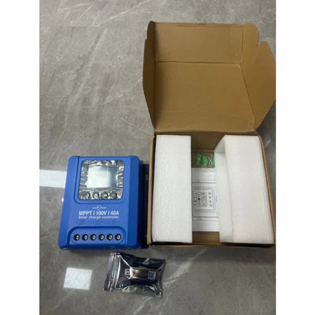 【Garansi 1 Tahun】LAIRTPOW JM4024 DC-DC 40A MPPT Solar Controller Pengisi Daya Surya 12V/24V OTOMATIS PV 100V Maks