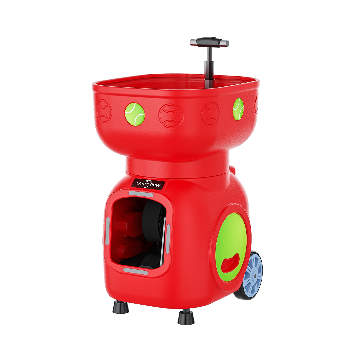 Lairtpow LT3 Tennis ball Machine ควบคุมผ่านแอปพลิเคชันและรีโมท 120ลูก+ พร้อมแบตเตอรี่ในตัว 12000mAh สำหรับเล่นเทนนิส
