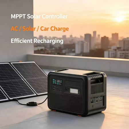 LAIRTPOW ZP4000 Portable Power Station 4019Wh/1200W แบต LiFePO4 แบบ Pure Sine Wave และพร้อมไฟฉายในตัว