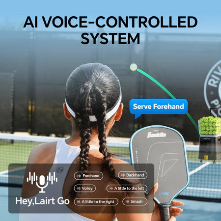 LAIRTPOW LP6 Professional AI Pickleball Machine ความจุ 100 ลูก ควบคุมผ่านแอปเสียง AI และรีโมท