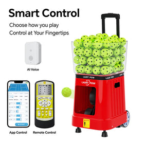 LAIRTPOW LP6 Professional AI Pickleball Machine ความจุ 100 ลูก ควบคุมผ่านแอปเสียง AI และรีโมท