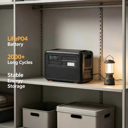 LAIRTPOW ZP4000 Portable Power Station 4019Wh/1200W แบต LiFePO4 แบบ Pure Sine Wave และพร้อมไฟฉายในตัว