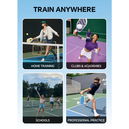 LAIRTPOW LP6 Professional AI Pickleball Machine ความจุ 100 ลูก ควบคุมผ่านแอปเสียง AI และรีโมท