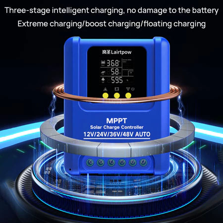 LAIRTPOW MPPT 100A Solar Charger 12V/24V/36V/48V